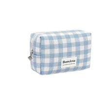 格子格子化妆包拉链防水化妆袋大容量涤纶洗漱包 - 彩色 - 查看 13