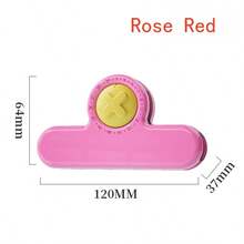 1 Peça Clipe de Vedação, Clipe de Lanche, Clipe de Vedação, Clipe de Cozinha à Prova de Umidade, Clipe de Material de Batata Chips, Clipe de Absorção Magnética