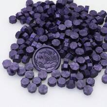 8-Sided Sealing Wax Beads, 250g/Pack, Approx. 725pcs, Stamp Sealing Wax Beads, Wax Seal Stamp Wax, For Sealing Letters/Envelopes/Wedding Invitations/Gift Packaging/DIY Crafts