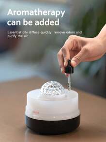 ViSSKO Umidificador de Aroma Céu Estrelado para Quarto - Modo Nebuloso Lento/Rápido, Tanque de 200ml