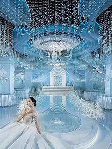 1/5/10 件水晶珠链，带钩亚克力宝石珠串，适用于圣诞树装饰、家居装饰派对装饰、门窗悬挂装饰、吊灯、婚礼道具、圣诞节 - 無色 - 查看 8