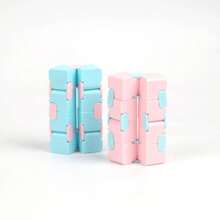 1pc 2025 New Infinity Cube Stress Relief Toy, Pocket Macaron Pocket Flip Cube Stress Relief Mini Cube, Birthday/Christmas/Halloween Gift, Perfect Gift