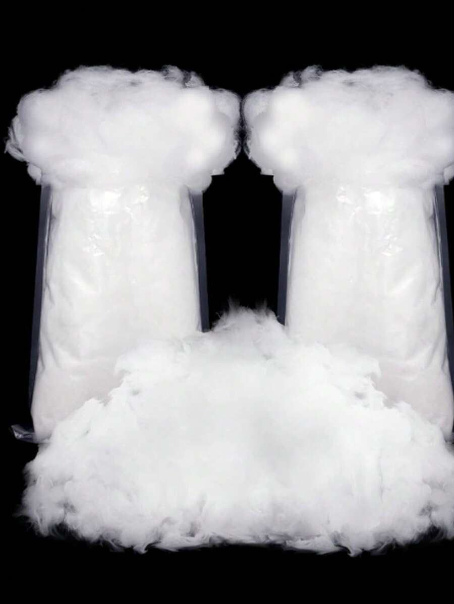 1 Confezione, 20/50/100/500g Decorazione Artificiale di Neve Natalizia, Fibra Soffice Riempita di Neve Bianca Finta per Coprire Albero di Natale, Decorazione per Casa e Festa, Riempitivo, Imbottitura per Cuscini, Piccole Imprese, Decorazione Finta di Neve Natalizia, Fibra di Cotone Soffice Artificiale per Decorazione Interna Invernale, per Presepe, Decorazione Natalizia