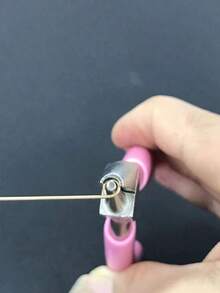 1pc Professional Round Jaw Pliers, Jewelry Pliers Round Nose Pliers, Precision Coiling And Bending Tool, Mini DIY Jewelry Making Tool, Ideal Tool For Crafters