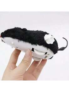 Đồ chơi chuột chạy bằng động cơ nhồi bông nhiều màu ngẫu nhiên, đồ chơi tương tác cho mèo, đồ chơi chuột cơ học, mô phỏng chân thực, giúp mèo tiêu hao năng lượng, không cần pin. - Nhiều màu - Xem 9