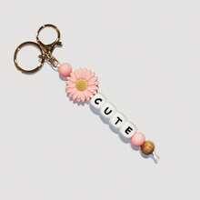 1pc Customized Personalized Silicone & Wood Keychain, Name Tag Key Chain, Mother's Day/Girl's Gift/Graduation/Teacher's Day Gift,School Supplies,Back To School,School Gift,For Office,For School,For Classroom,For Teacher Gifts,For University,For Colleague,For Dorm Rooms,For Teacher,For Boys And Girls,For Teenagers,Junior High School Students,Middle School Students,High School Senior High School Students,College Students,University Students,Freshman,Sophomore,Underclassmen, Colorful,Cute,Adorable,Funny,Kawaii,Y2K,Stylish,Unisex,Casual,Custom,Personalized,Unique,Customized,Ideal Gifts For Him,Ideal Gifts For Her,Her,Boyfriend,Girlfriend,Family,Friends - Silicone Daisy Keychain - View 54