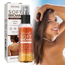 Spray bronceador sin sol marrón suave, marrón medio suave, apto para el cuidado diario de la piel, baja sensibilidad. - 1 pieza - Ver 7