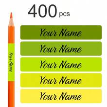 Custom Name Stickers Dedicated To Educational And Office Tools: Enhance Learning, Work, And Creative Experiences - Essential For Academic Students, Dedicated Employees, And Artistic Professionals. Personalized Labels, High-Quality Stickers, And Stationery Organizing Supplies. - Multicolor - View 13