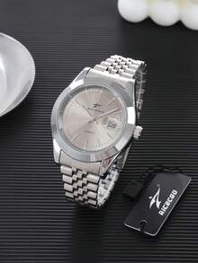 RICECGO 1 Stück klassische Quarz Herrenuhr, perfekt für Geschäftstreffen und als Geschenkidee, Uhr für Männer, ideales Geschenk zu Geburtstagen, Valentinstag, Weihnachten