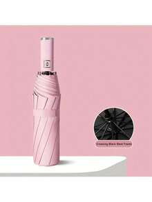 These Umbrellas Come In A Variety Of Fashionable Colors To Choose From, Ranging From Classic Black And Deep Green To Soft Light Blue And Pink, As Well As A Rich Chestnut Color. Their Minimalist And Stylish Appearance Makes Them The Ideal Accessory For Any Outfit. Whether You're Going To Work, Shopping, Or Enjoying Time Out, These Umbrellas Will Seamlessly Blend With Your Style.