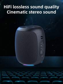 Zealot S53 便攜式無線音箱,帶呼吸氛圍燈,非常適合戶外,ipx6 防水,電池壽命長,tws 連接,免持通話,兼容 Tf 卡、u 盤、aux,可連接手機、平板電腦、電腦和電視。 - 雨淋迷彩 - 查看 7