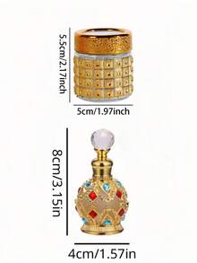 1Pc/1 Set Lightweight And Luxury Metal Incense Burner, Middle Eastern Arabic Style Aromatherapy Incense Burner, It Can Be Used As An Aromatherapy Diffuser, Aromatherapy Burner, Used In Home Decoration, Bedroom, Living Room (As A Centerpiece), Office, Yoga Place And Party, Creating An Elegant Atmosphere.