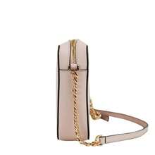 Michael Kors Jet Set Large East West Powder Blush Leather Crossbody Bag Handbag - 粉色 - 查看 3