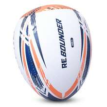 Hy-Pro Size 4 Solo Rebound Rugby Ball - White - View 5