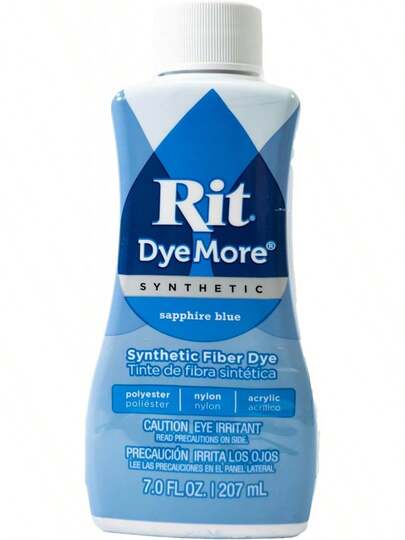 Rit Dye Liquid Synthetic 236ml Sapphire Blue (2024)