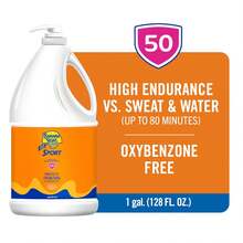 Sport Ultra SPF 50 Sunscreen Lotion, 128oz |  Sunscreen SPF 50 Lotion, Oxybenzone-Free, 128oz (Pack Of 1),11013201