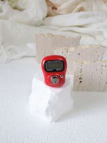 1pc-5pcs Spring Renewal | One-Click Reset Finger Counter, Suitable For Reciting Sutras/Mantras And Fitness Counting - Multicolor - View 5