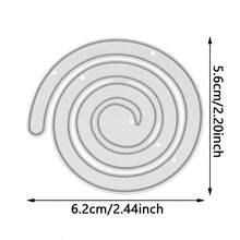 Bộ 9 khuôn cắt kim loại, khuôn cắt hình hoa các loại, dụng cụ thủ công làm thiệp giấy DIY để cắt, dập nổi, dự án trang trí nhà cửa, làm bằng thép cacbon - Bạc - Xem 10