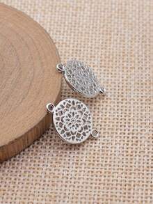 20pcs 14x20mm(0.55x0.79inch) Flower Connector Charms For DIY Necklace, Bracelet, Earring Jewelry Making Valentines - Flower Piece Connector - View 9