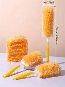 10/30 Packung Mikrofaser Staubwedel, 360° Rundumstaubreinigung Nachfüllpack, geeignet für Wohnzimmer, Schlafzimmer, Küche, Fenster, Büro, Jalousien, Schränke und Toilettenreinigung, ohne Strom, effektive Reinigungswerkzeuge, Schul-Zubehör