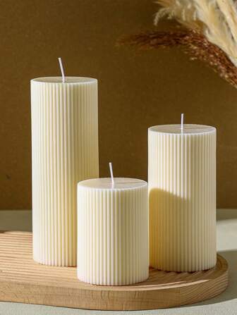1 Box/Set, New Cylindrical Candles (Height: 5cm/1.96in To 20cm/7.87in, Diameter 1.96in), Scented Candles, European Style, Smokeless Candles, White Candles, For Home Decor, Room Decor, Bedroom Decor, Party, Dining Table Decor, Kitchen Decor, Dining Room, Romantic, Party, Candlelight, Birthday Candle Decor, Holiday Decor, Candle, Candles, Halloween, Autumn, Gifts, Scented Candles, Home Decoration, Vintage Decor, Christmas Decorations, Christmas Decor, Christmas Gifts