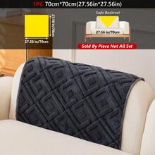 1PC Modern Minimalist Thickened Plush Jacquard Sofa Cushion – Anti-Slip Machine-Washable Winter Warm Sofa Cover, Fits 1/2/3/4-Seater Modular Sofas, Pet-Friendly Seat Pad