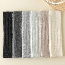 1双装 - 羊毛及膝袜冬季保暖长腿套男士保暖加厚双针保护膝盖防寒防冻适合体重176-484磅的男士 - 彩色 - 查看 9