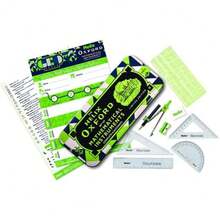 Helix Oxford Geo Maths Set - Green - Aqua - View 2