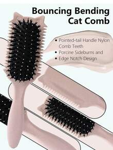 1 件卷发梳、卷发刷、卷发刷、卷发刷，用于梳理和塑造男士和女士卷发，以减少拉扯和卷发分离、发刷、梳子、美发工具、美发产品和配件，适用于理发沙龙美容旅行必需品