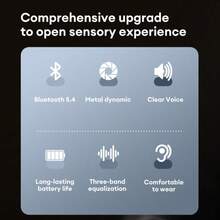 Lenovo Earbuds Thinkplus X15 Pro II Bluetooth 5.4 Wireless Ear Hook Earphones Sports Waterproofing Hd Call Music Smart Touch With Mic - Một cỡ - Xem 3