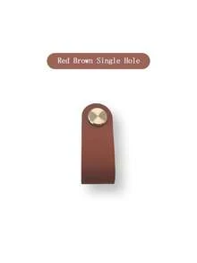 1 件黄铜家具拉手，光滑 12 种颜色皮革拉手，适用于橱柜、梳妆台、抽屉和其他家具 - PU多色 - 查看 12