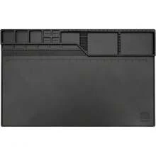 Htm-203 - Alfombrilla magnética para reparación de trabajo, resistente al calor, gran silicona para soldar y extender el área de trabajo para soldadura, electrónica, reparación de ordenadores, etc - HTM-203 - Ver 9