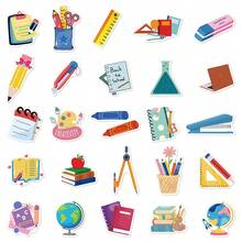 50 miếng dán sáng tạo cho sổ tay, sổ kế hoạch, bình nước, bàn làm việc, tường, trang trí lớp học, miếng dán trang trí tự dính thích hợp cho ngày lễ, đồ dùng học tập, quà tặng - Nhiều màu - Xem 7