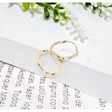 Brinco Argola Torcida Pequeno 1 cm Ouro 18k 750 Puro Original Infantil Menina Feminino Masculino Segundo Furo C Garantia