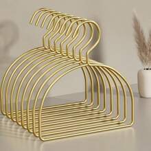 5pcs/10pcs Gold Metal Hangers For Belts, Headbands, Ties, Scarves, Shawls