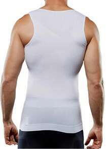 Men's 2 Pes Compression Shirt Slimming Body ShaperVest Gym Workout Tank Top Sleeveless AbdomenShapewear Gynecomastia Compression Shirts, TummyControl Undershirts-Change In Seconds