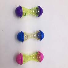 Bone-Shaped Pet Cat Toy - Interactive Slow Feeder, Combines Fun Play, Teeth Grinding, And Food Dispensing Functions - Easy To Clean - Multicolor - View 7