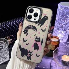 Magic Kitty Cat Anti-Slip Scratch-Resistant Matte Acrylic Phone Case For Xiaomi Redmi Note 9 9A 9A 9C ... E22 E40 G14 G20 G22 G24 G30 G34 G52 G54 G60 G84 - J1-BRLXLIMD59J1 - 查看 3
