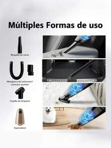 Cordless Handheld Vacuum Cleaner For Car And Home - 黑色 - 查看 3
