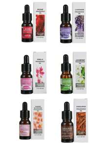 12pcs/4pcs Essential Oil Set, 12 Types Of 10ml Water-Soluble Aromatherapy Essential Oils, Suitable For Humidifier, Diffuser, Diffuser Stone, Car Fragrance, Bedroom, Living Room, Kitchen, Bathroom, Hotel