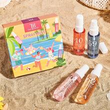 1 件/4 件/5 件 40ml巴西系列喷雾带礼盒，限量版香薰室内、室外空气清新剂香味多层次增强幸福状态喷雾持久自然清新迷人香精，释放优雅的里约热内卢香草椰子花香果香柑橘木水生海洋香味，适合约会、派对、聚会、旅行、度假、居家、酒店、办公室，是送给家人、亲戚和朋友的理想礼物 - 彩色 - 查看 5