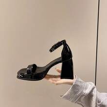 Women Wedges & Flatform - Versión mejorada de gamuza negra - Ver 1