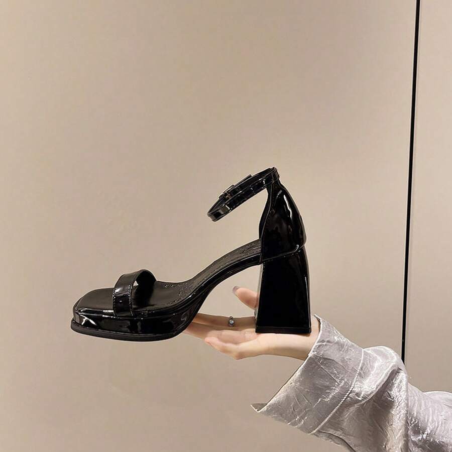 Women Wedges & Flatform - Versión mejorada de gamuza negra - Ver 1