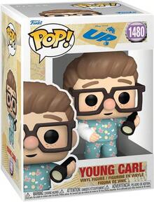 FUNKO POP! Disney/PIXAR: UP! S2 - Carl Joven - Regalo - Mercancía Oficial - Fans de la Película - Figura de Modelo para Coleccionistas y Exhibición - Multicolor - Ver 3
