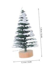 10 قطعة/مجموعة أشجار عيد الميلاد الصناعية الصغيرة، أشجار صنوبر صغيرة، ديكور طاولة المنزل، اكسسوارات ديكور السنة الجديدة، مشهد ثلجي صناعي أشجار صنوبر صغيرة DIY، ديكور الدمى المنزلية، ديكور منزلي واقعي لعيد الميلاد، ديكور غرفة الشتاء