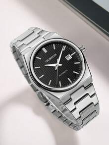 OCHSTIN Herren Goldene Uhr, Luxus Edelstahl Uhr, personalisierte vollautomatische mechanische Uhrwerk Armbanduhr, klassische Herrenuhren