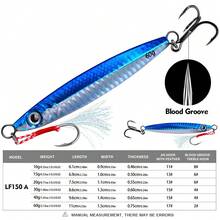 TACKLEPIONEER 1件装海钓金属铁板，重量10克-60克，带辅助钩，夜光垂直铁板，快速下沉，适用于金枪鱼、鲑鱼、马林鱼、条纹鲈鱼、石斑鱼、鲷鱼、鲭鱼和其他海水鱼 | 钓鱼 - 路亚，适用于各种场景 - 淡水鱼 - 海钓，送朋友的最佳礼物 - 彩色 - 查看 25