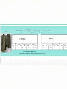 1 Bộ váy Abaya Hồi giáo, thoáng khí và thoải mái, nhiều màu sắc, váy Hijab Khimar và Abaya Jilbab cổ điển và đa năng, khăn trùm đầu cầu nguyện Jilbab chất lượng cao cho phụ nữ Hồi giáo, quần áo Hồi giáo Khimar - Nhiều màu - Xem 6
