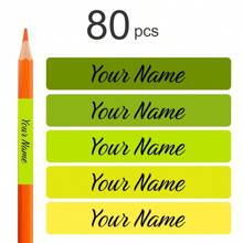 Custom Name Stickers Dedicated To Educational And Office Tools: Enhance Learning, Work, And Creative Experiences - Essential For Academic Students, Dedicated Employees, And Artistic Professionals. Personalized Labels, High-Quality Stickers, And Stationery Organizing Supplies. - Multicolor - View 10