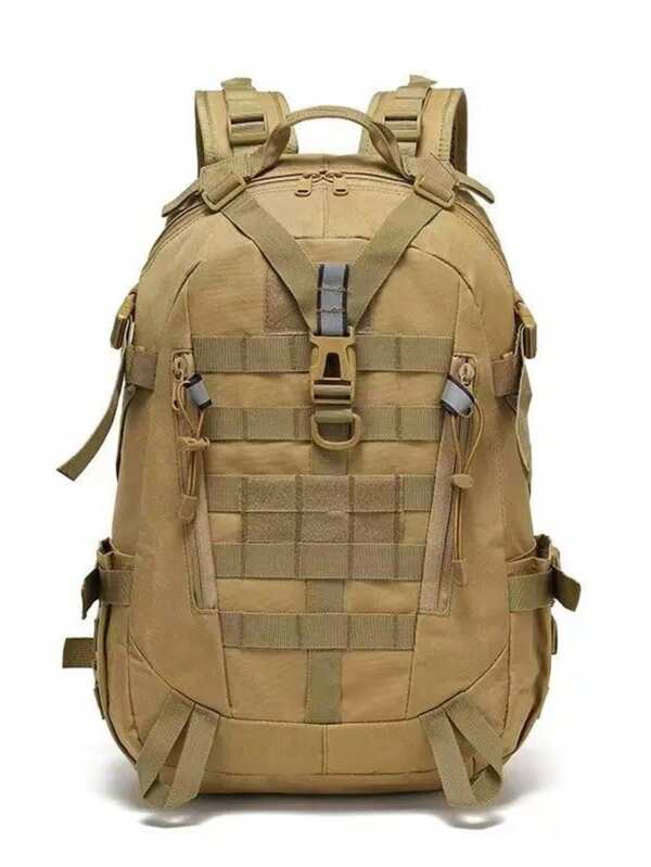 Outdoor Tactical Sports Backpack, Water-Resistant, Durable, Tear-Resistant, Hiking Camping Picnic Large Capacity Backpack